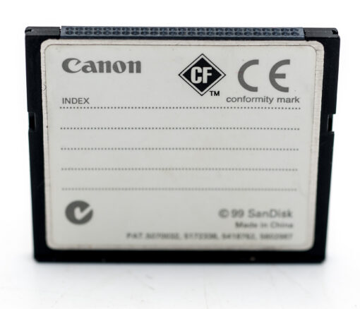 Canon Compact Flash 8/16/32MB (FC8M/FC16M/FC32M/FC32MH)