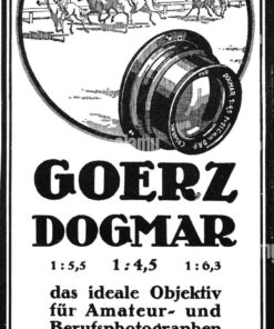 C.P. Goerz Berlin Dogmar F6.3 210mm