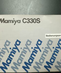 Mamiya C330S - manual - Instructions -Bedienungsanleitung - German - Deutsch