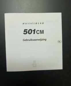 Hasselblad 501 C/M | manual | instructions| gebruiksaanwijzing | Nederlands | Dutch