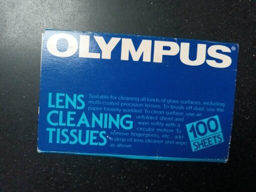 Olympus Lens Cleaning tissues (NOS)