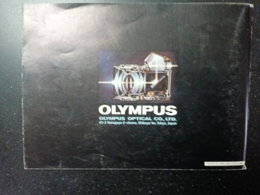 Olympus System Manual for Zuiko Interchangeable lenses Group - System Folder (12.7x17.7cm)