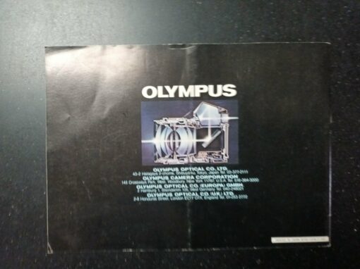Olympus OM System Manual for Flashphoto Group