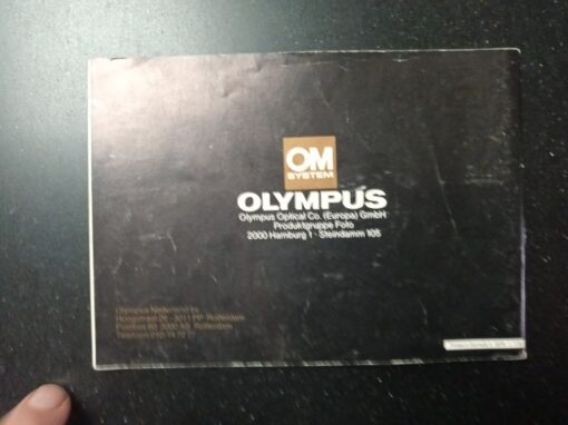 Olympus OM1 / OM-1 / manual |Nederlands | Dutch | instructies | manual | gebruiksaanwijzing