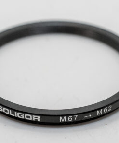 Soligor stepping ring M67-M62