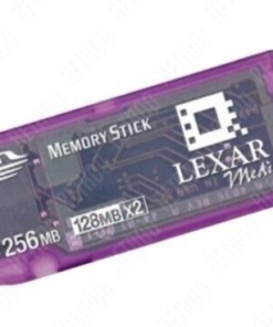 2x 128MB = 256MB Lexar Memory Stick