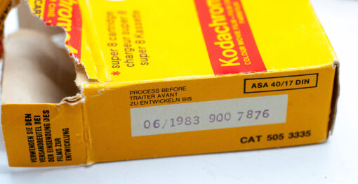 4x KODAK Kodachrome Super 8 cartridge | Exposed |undeveloped | Found Footage