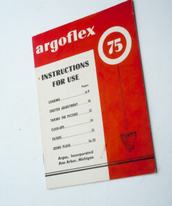 Argus Argoflex 75 | instructions for use | manual | instruction guide | English
