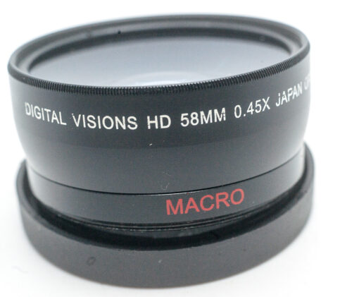 Digital Visions HD 58mm |Screw on 0.45x conversion || wide angle lens