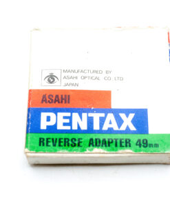 Pentax Reverse adapter PK-></noscript>>49mm