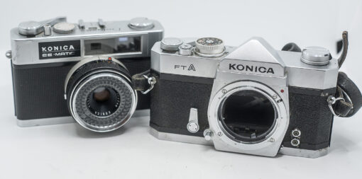 Konica EE-matic + Konica FTA (**PARTS/COLLECTION**)
