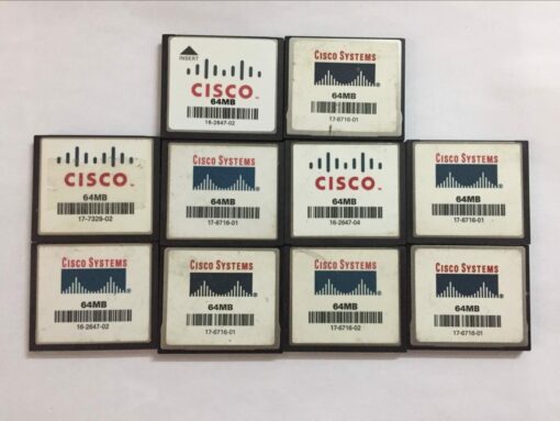Cisco Systems Compact flash card 8/16/23/64/128/256/512MB/1/2/4GB