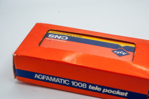 Agfa Agfamatic 1008 + Agfacolor CNS 110 film + original box
