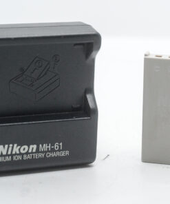 Charger Kit for Nik EN-EL5, Nik MH-61 Work with Nik Coolpix 3700, 4200, 5200, 5900, 7900, P3, P4, P80, P90, P100, P500, P510, P520, P530, P5000, P5100, P6000, S10 Cameras