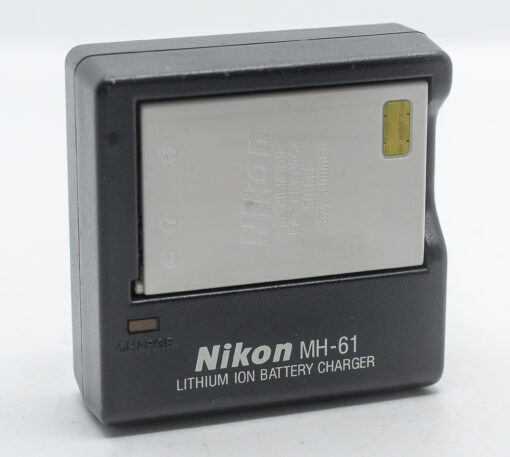 Charger Kit for Nik EN-EL5, Nik MH-61 Work with Nik Coolpix 3700, 4200, 5200, 5900, 7900, P3, P4, P80, P90, P100, P500, P510, P520, P530, P5000, P5100, P6000, S10 Cameras