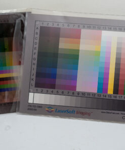 LaserSoft Test Slide 4x5" Q60 color target  Slide / print
