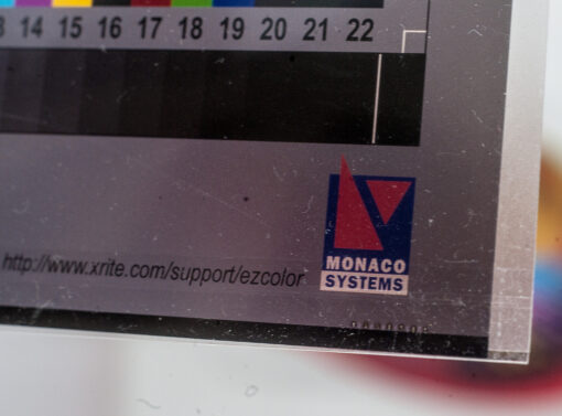 Monaco Systems Test Slide 4x5"