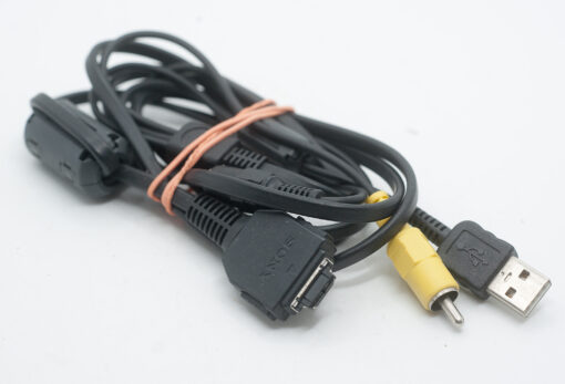 Sony VMC-MD1 VMCMD1 USB and A/V Audio Video RCA Multi-Use Terminal Cable Cord for Cyber-Shot DSC-F77, F88, G3, H3, H7, H9, H10, H50, M2, N1, N2, P100, P120, P150, P200, T2, T3, T5, T9, T10, T11, T20, T30, T50, T70, T75, T77, T90, T100, T200, T300, T700, TX1