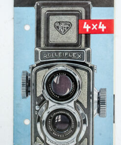 Rolleiflex 4x4 | Rollei manual / folder/ Dutch / Nederlands