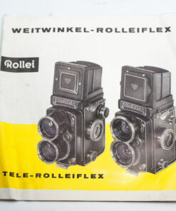 Rollei | Tele Rolleiflex Folder / Weitwinkel-Roleicflex / German / Deutsch